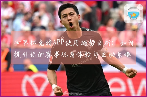 世界杯竞猜APP使用趋势分析：如何提升你的赛事观看体验与互动乐趣